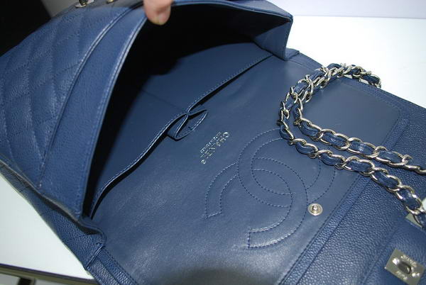 Newest 2012 Chanel Jumbo Double Flaps Bag Royalblue Original Caviar Leather A36097 Silver Newest 2012 Chanel Jumbo Double Flaps Bag Royalblue Original Caviar Leather A36097 Silver