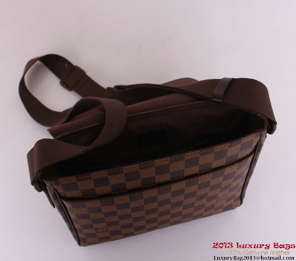 Louis Vuitton Damier Ebene Canvas District PM Messenger Bags N41213 Louis Vuitton Damier Ebene Canvas District PM Messenger Bags N41213