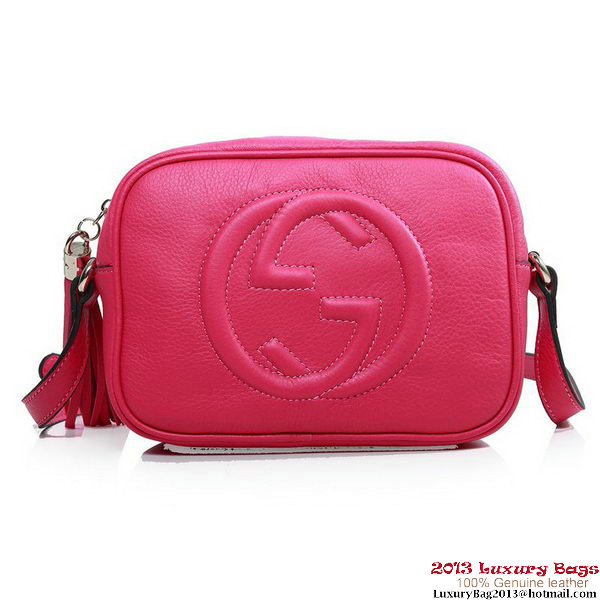 Gucci Soho Disco Bag Calfskin Leather 308364 Rose Gucci Soho Disco Bag Calfskin Leather 308364 Rose