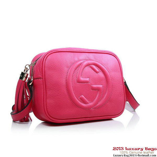 Gucci Soho Disco Bag Calfskin Leather 308364 Rose Gucci Soho Disco Bag Calfskin Leather 308364 Rose