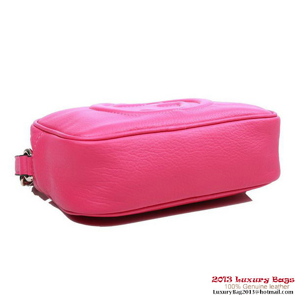Gucci Soho Disco Bag Calfskin Leather 308364 Rose Gucci Soho Disco Bag Calfskin Leather 308364 Rose