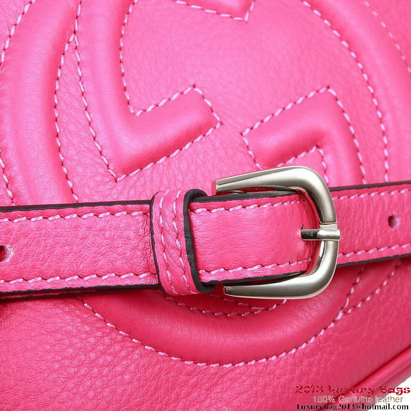 Gucci Soho Disco Bag Calfskin Leather 308364 Rose Gucci Soho Disco Bag Calfskin Leather 308364 Rose