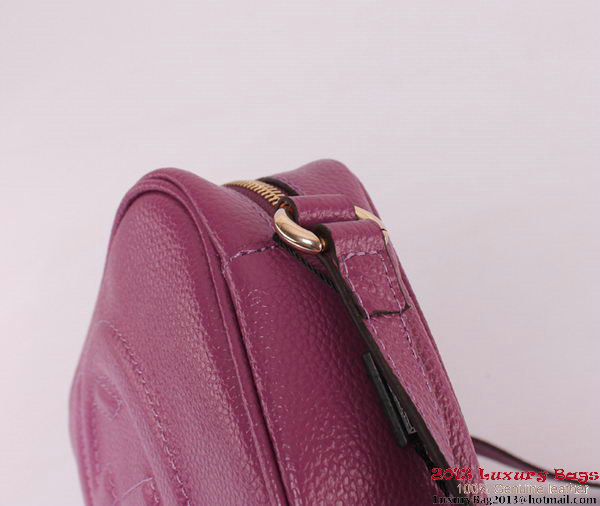 Gucci Soho Calfskin Leather Disco Bag 308364 Purple Gucci Soho Calfskin Leather Disco Bag 308364 Purple