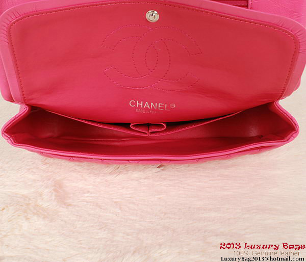 Chanel 2.55 Series Bag Rose Sheepskin Leather 1112 Silver Chanel 2.55 Series Bag Rose Sheepskin Leather 1112 Silver