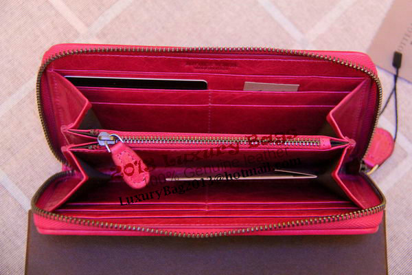 Bottega Veneta Intrecciato Nappa Zip Around Wallet 17004 Peach Bottega Veneta Intrecciato Nappa Zip Around Wallet 17004 Peach