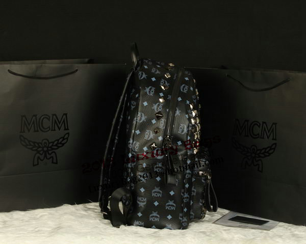 MCM Stark Backpack Jumbo in Calf Leather 8100 Black MCM Stark Backpack Jumbo in Calf Leather 8100 Black