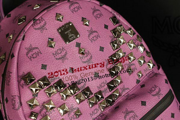 MCM Stark Backpack Jumbo in Calf Leather 8100 Purple MCM Stark Backpack Jumbo in Calf Leather 8100 Purple