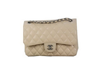Chanel 2.55 Series Classic Flap Bag 1112 Apricot Original Cannage Pattern Leather Silver Chanel 2.55 Series Classic Flap Bag 1112 Apricot Original Cannage Pattern Leather Silver
