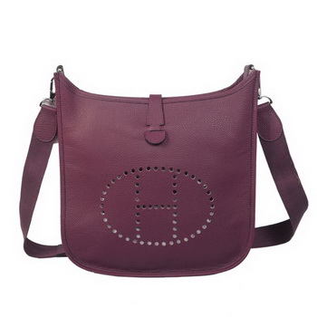 Hermes Evelyne Messenger Bag H1608 Purple Hermes Evelyne Messenger Bag H1608 Purple