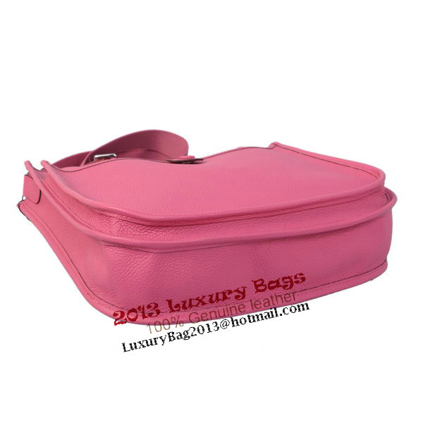 Hermes Evelyne Messenger Bag H1608 Rose Hermes Evelyne Messenger Bag H1608 Rose
