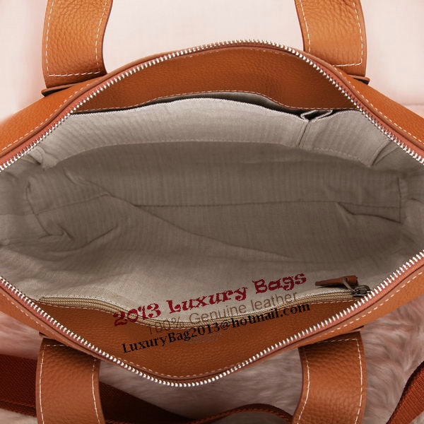 Hermes Mens Briefcase Original Calf Leather H86683 Wheat Hermes Mens Briefcase Original Calf Leather H86683 Wheat