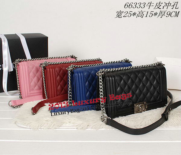 Boy Chanel Flap Shoulder Bag in Calfskin Leather A66333 Boy Chanel Flap Shoulder Bag in Calfskin Leather A66333