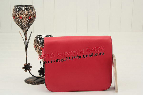 Celine Classic Box Small Flap Bag Smooth Leather 11042 Dark Red Celine Classic Box Small Flap Bag Smooth Leather 11042 Dark Red