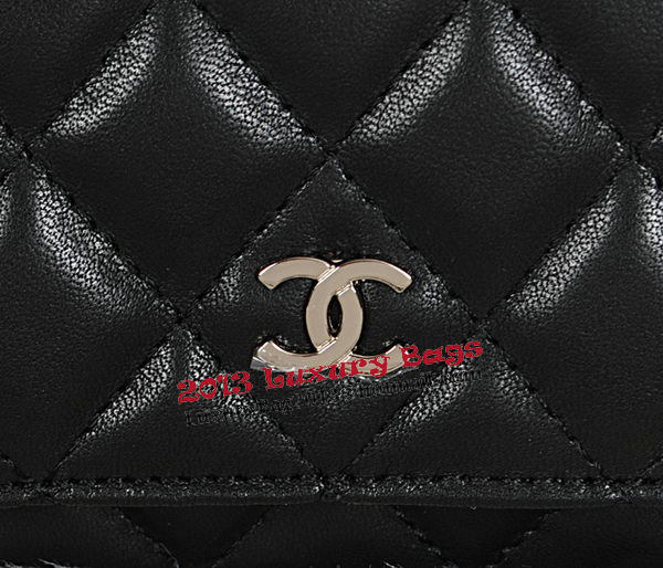 Chanel CHA33814 Original Sheepskin Leather mini Flap Bag Black Chanel CHA33814 Original Sheepskin Leather mini Flap Bag Black