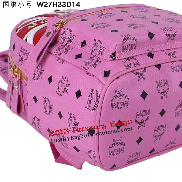 MCM Small Flag of UK Backpack MC5173S Rosy MCM Small Flag of UK Backpack MC5173S Rosy