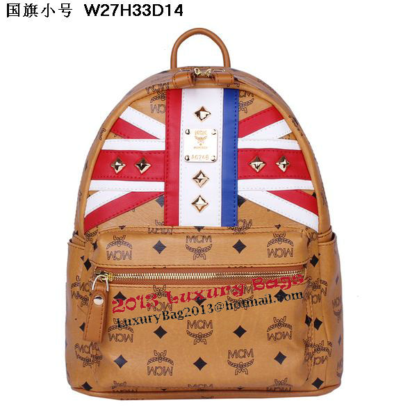 MCM Small Flag of UK Backpack MC5173S Wheat MCM Small Flag of UK Backpack MC5173S Wheat