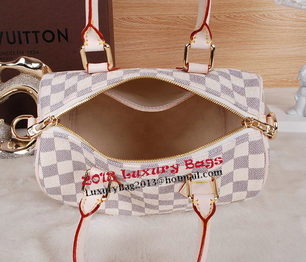 Louis Vuitton N41534 Damier Azur Canvas Speedy 25 Bag Louis Vuitton N41534 Damier Azur Canvas Speedy 25 Bag