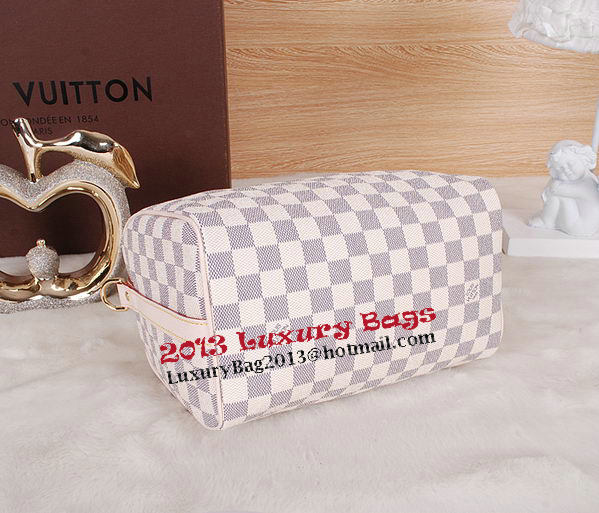 Louis Vuitton N41534 Damier Azur Canvas Speedy 25 Bag Louis Vuitton N41534 Damier Azur Canvas Speedy 25 Bag