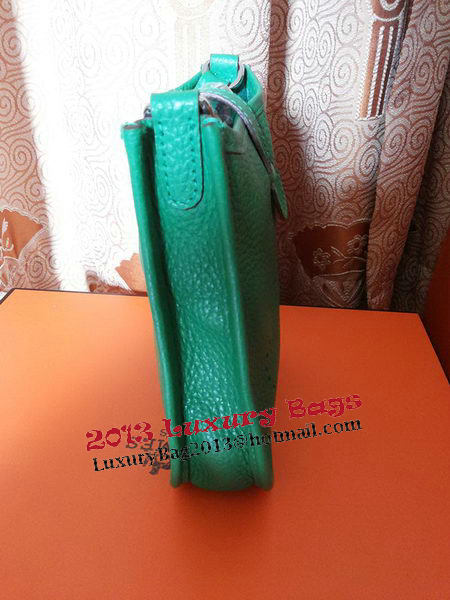 Hermes mini Evelyne Messenger Bag H1608S Green Hermes mini Evelyne Messenger Bag H1608S Green