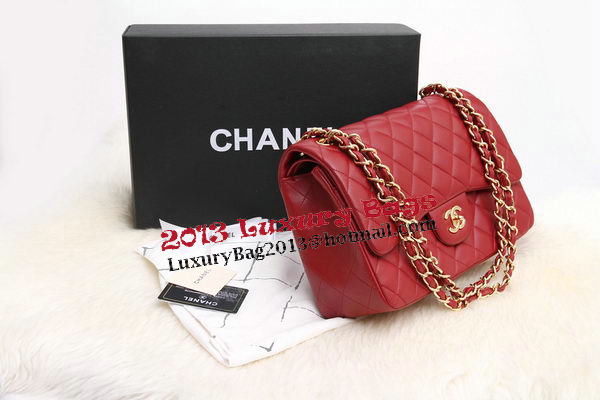 Chanel Jumbo Double Flaps Bags Original Lambskin Leather A36097 Burgundy Chanel Jumbo Double Flaps Bags Original Lambskin Leather A36097 Burgundy