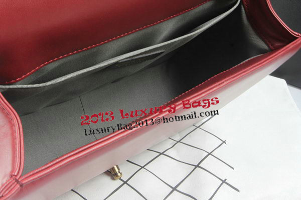 Boy Chanel Flap Shoulder Bag Burgundy Original Sheepskin A67087 Brass Boy Chanel Flap Shoulder Bag Burgundy Original Sheepskin A67087 Brass