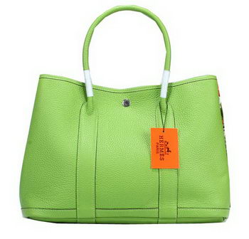 Hermes Garden Party 36cm Tote Bag Grainy Leather Green Hermes Garden Party 36cm Tote Bag Grainy Leather Green