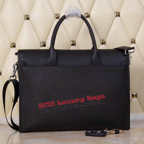 Hermes Briefcase Original Calf Leather H1709 Black Hermes Briefcase Original Calf Leather H1709 Black