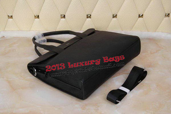 Hermes Briefcase Original Calf Leather H1709 Black Hermes Briefcase Original Calf Leather H1709 Black