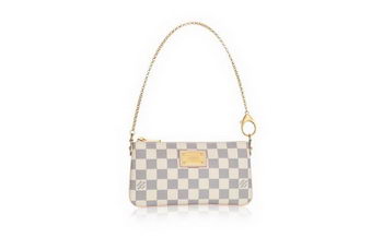 Louis Vuitton Damier Azur Canvas MILLA CLUTCH MM N60027