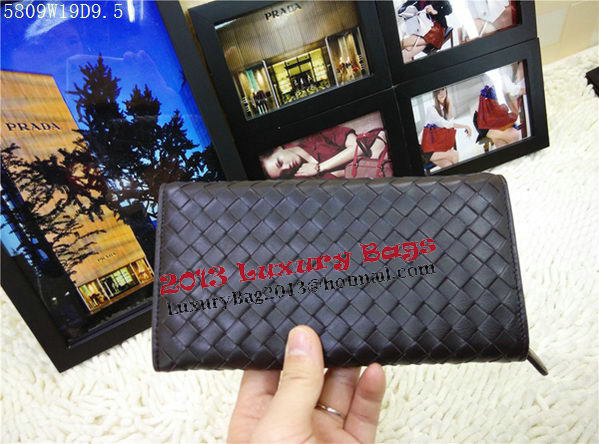 Bottega Veneta Intrecciato Nappa Continental Wallets 5809 Brown Bottega Veneta Intrecciato Nappa Continental Wallets 5809 Brown