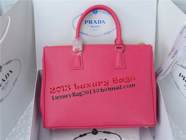 Prada Saffiano Calfskin Leather Tote Bag PBN1786 Rose Prada Saffiano Calfskin Leather Tote Bag PBN1786 Rose