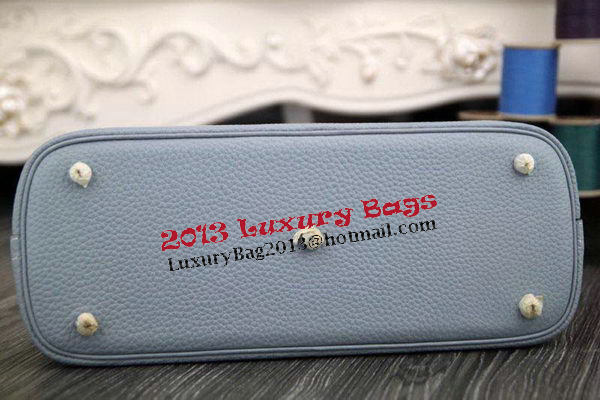 Hermes Bolide 31CM Original Leather Tote Bag SkyBlue Hermes Bolide 31CM Original Leather Tote Bag SkyBlue