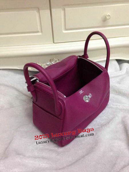 Hermes Lindy 30CM Original Leather Shoulder Bag HLD30 Purple Hermes Lindy 30CM Original Leather Shoulder Bag HLD30 Purple