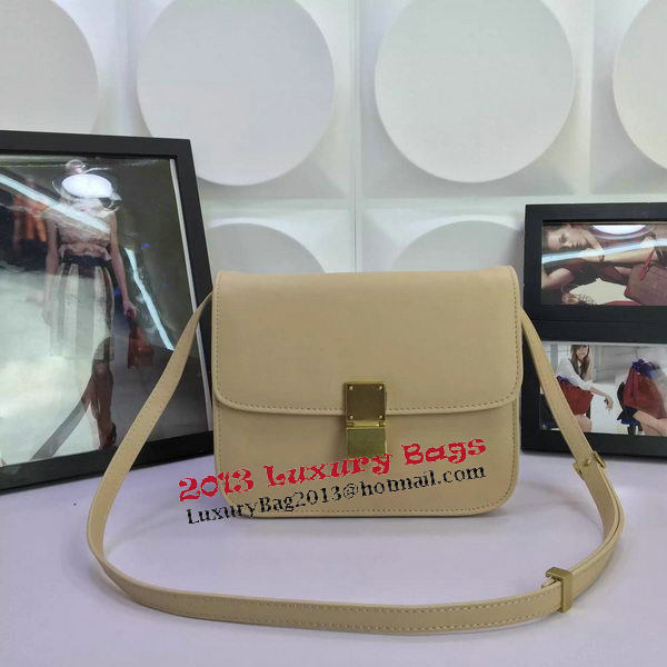 Celine Classic Box Flap Bag Calfskin Leather C88008 Apricot Celine Classic Box Flap Bag Calfskin Leather C88008 Apricot