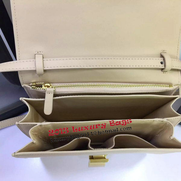 Celine Classic Box Flap Bag Calfskin Leather C88008 Apricot Celine Classic Box Flap Bag Calfskin Leather C88008 Apricot