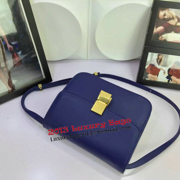 Celine Classic Box Flap Bag Calfskin Leather C88008 Royal Celine Classic Box Flap Bag Calfskin Leather C88008 Royal