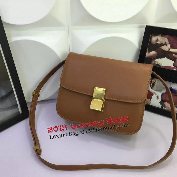 Celine Classic Box Flap Bag Calfskin Leather C88008 Wheat Celine Classic Box Flap Bag Calfskin Leather C88008 Wheat