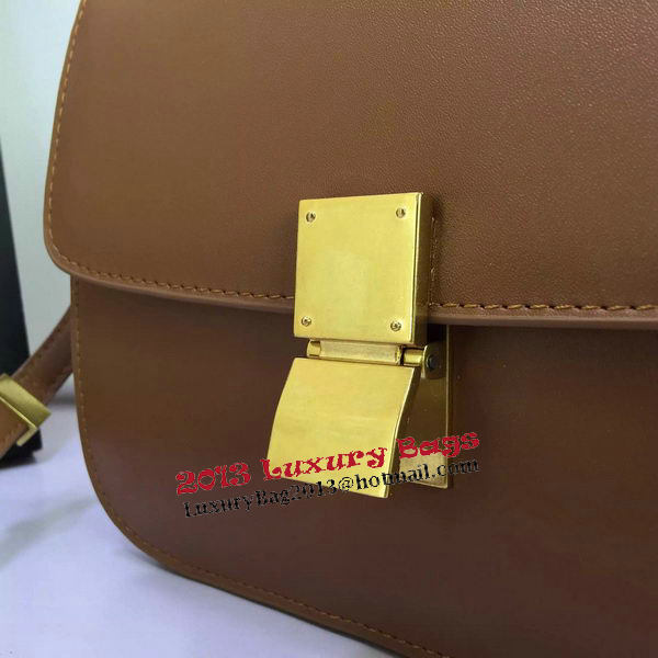 Celine Classic Box Flap Bag Calfskin Leather C88008 Wheat Celine Classic Box Flap Bag Calfskin Leather C88008 Wheat
