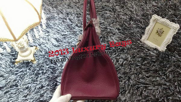Hermes Birkin 35CM Tote Bag Litchi Leather HB35GL Purple Hermes Birkin 35CM Tote Bag Litchi Leather HB35GL Purple
