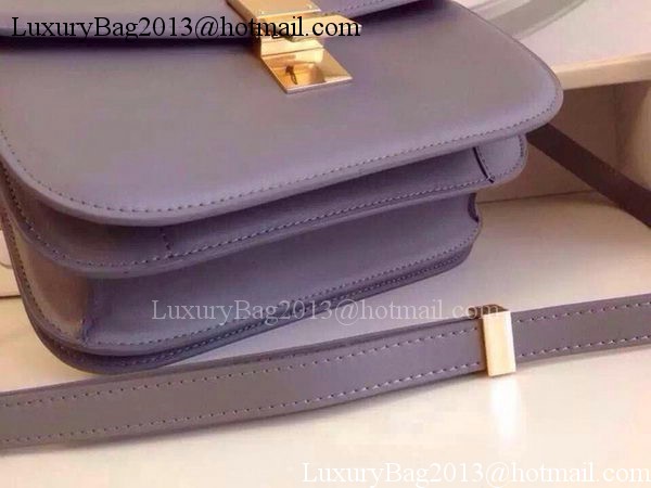 Celine Classic Box Flap Bag Calfskin Leather C2263 Purple Celine Classic Box Flap Bag Calfskin Leather C2263 Purple