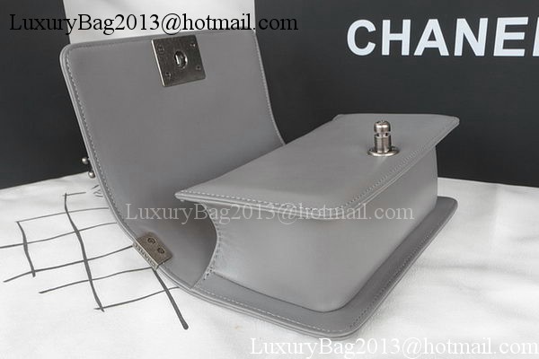 Boy Chanel mini Flap Bag Original Sheepskin A67085 Grey Boy Chanel mini Flap Bag Original Sheepskin A67085 Grey