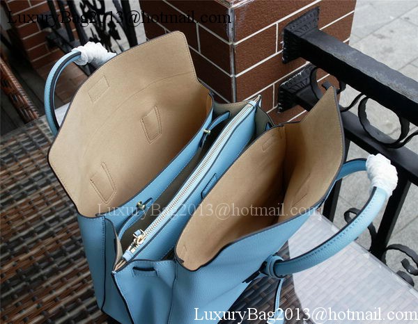MCM Milla Tote Bag Calfskin Leather MCM1180 Light Blue MCM Milla Tote Bag Calfskin Leather MCM1180 Light Blue