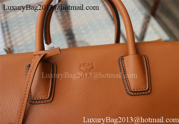 MCM Milla Tote Bag Calfskin Leather MCM1180 Wheat MCM Milla Tote Bag Calfskin Leather MCM1180 Wheat