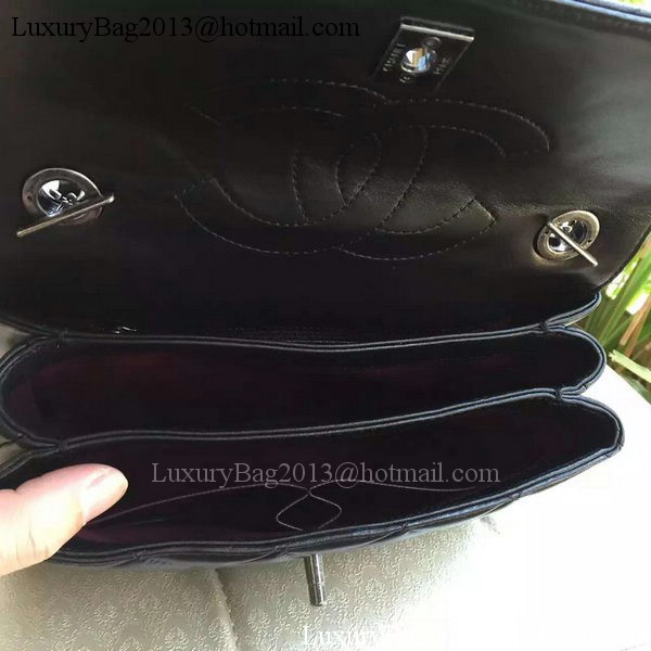 Chanel Classic Top Handle Bag Original Sheepskin Leather A92236 Black Chanel Classic Top Handle Bag Original Sheepskin Leather A92236 Black