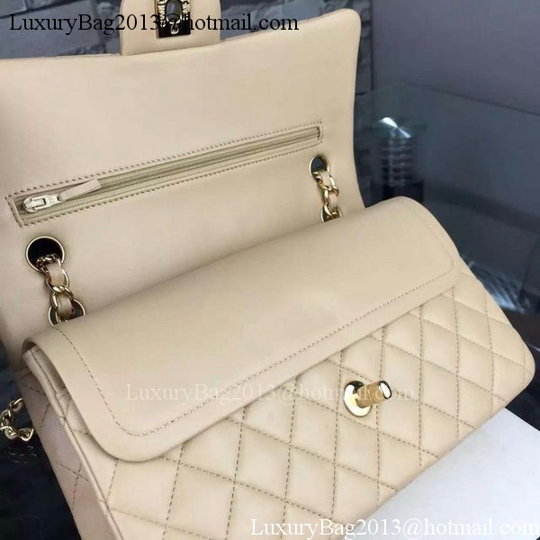 Chanel 2.55 Series Flap Bag Lambskin Leather A5024 Apricot Chanel 2.55 Series Flap Bag Lambskin Leather A5024 Apricot