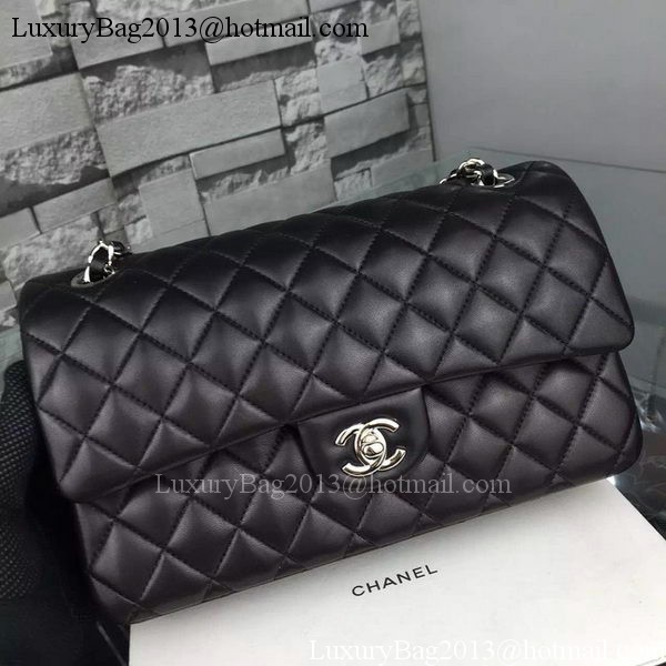 Chanel 2.55 Series Flap Bag Lambskin Leather A5024 Black Chanel 2.55 Series Flap Bag Lambskin Leather A5024 Black