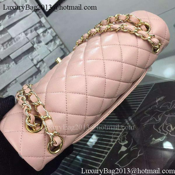 Chanel 2.55 Series Flap Bag Lambskin Leather A5024 Pink Chanel 2.55 Series Flap Bag Lambskin Leather A5024 Pink