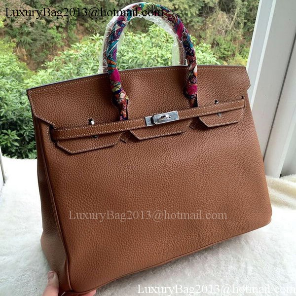 Hermes Birkin 40CM Bag Wheat Litchi Leather BK40 Silver Hermes Birkin 40CM Bag Wheat Litchi Leather BK40 Silver