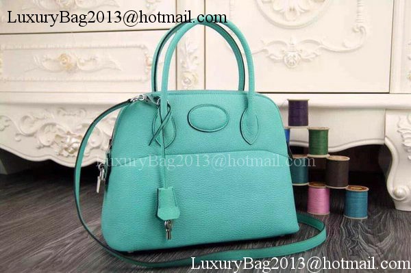Hermes Bolide 37CM Calfskin Leather Tote Bag B1004 Light Green Hermes Bolide 37CM Calfskin Leather Tote Bag B1004 Light Green