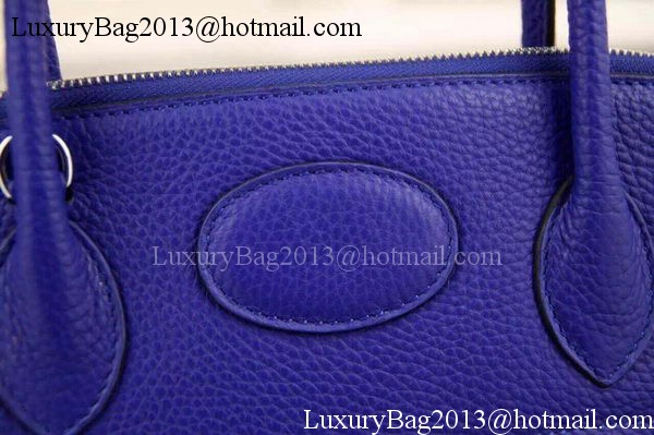Hermes Bolide 37CM Calfskin Leather Tote Bag B1004 Royal Hermes Bolide 37CM Calfskin Leather Tote Bag B1004 Royal
